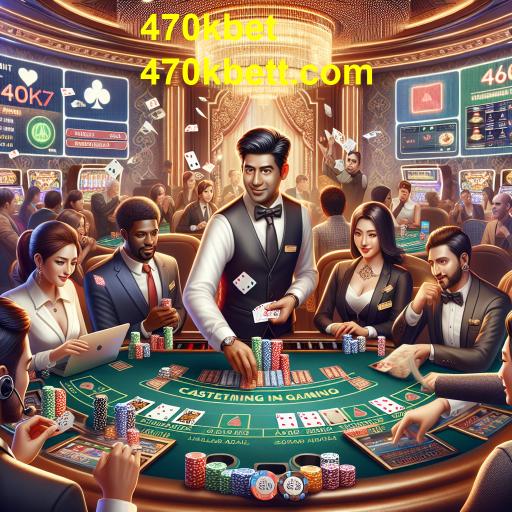 A Experiência Imersiva dos Cassinos Ao Vivo no 470kbet